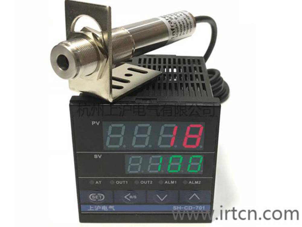 IRT/K.500C热电偶E型K型输出在线式红外测温仪